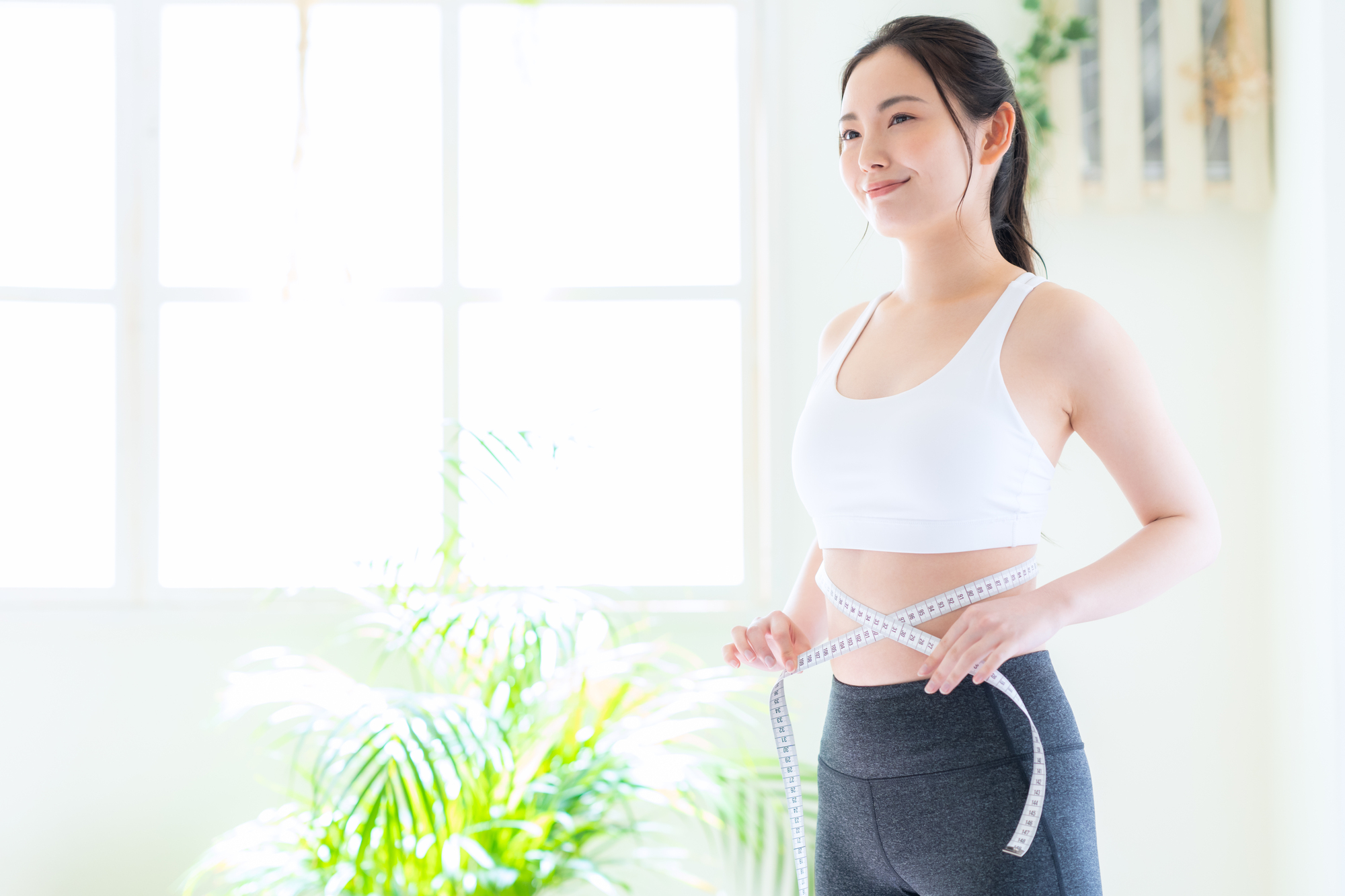 ダイエットしている女性